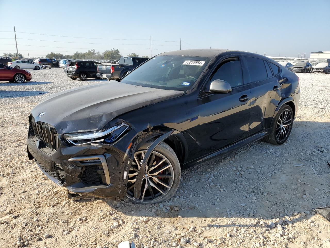 2021 BMW X6 M50I VIN: 5UXCY8C01M9H04808 Lot: 76055854