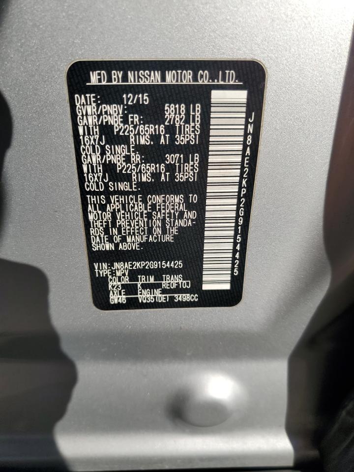 2016 Nissan Quest - Image 13