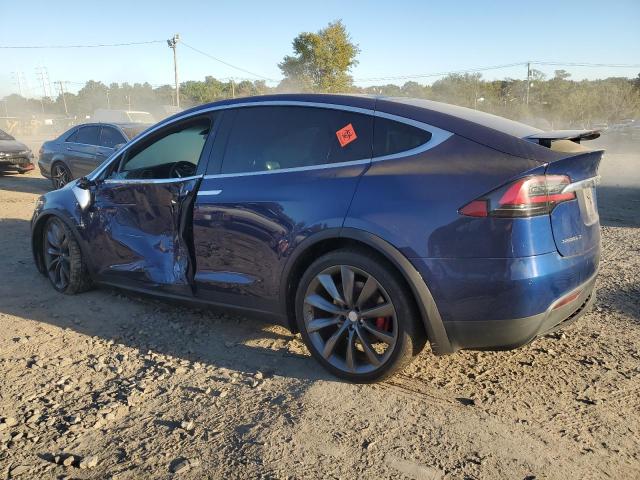  TESLA MODEL X 2016 Синий