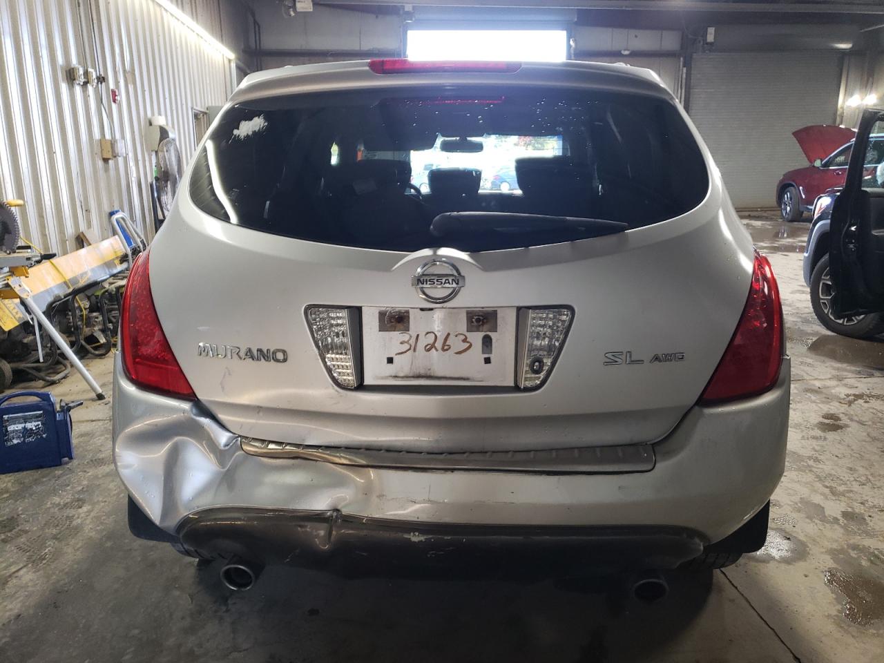 2007 Nissan Murano Sl VIN: JN8AZ08W97W611594 Lot: 77090424