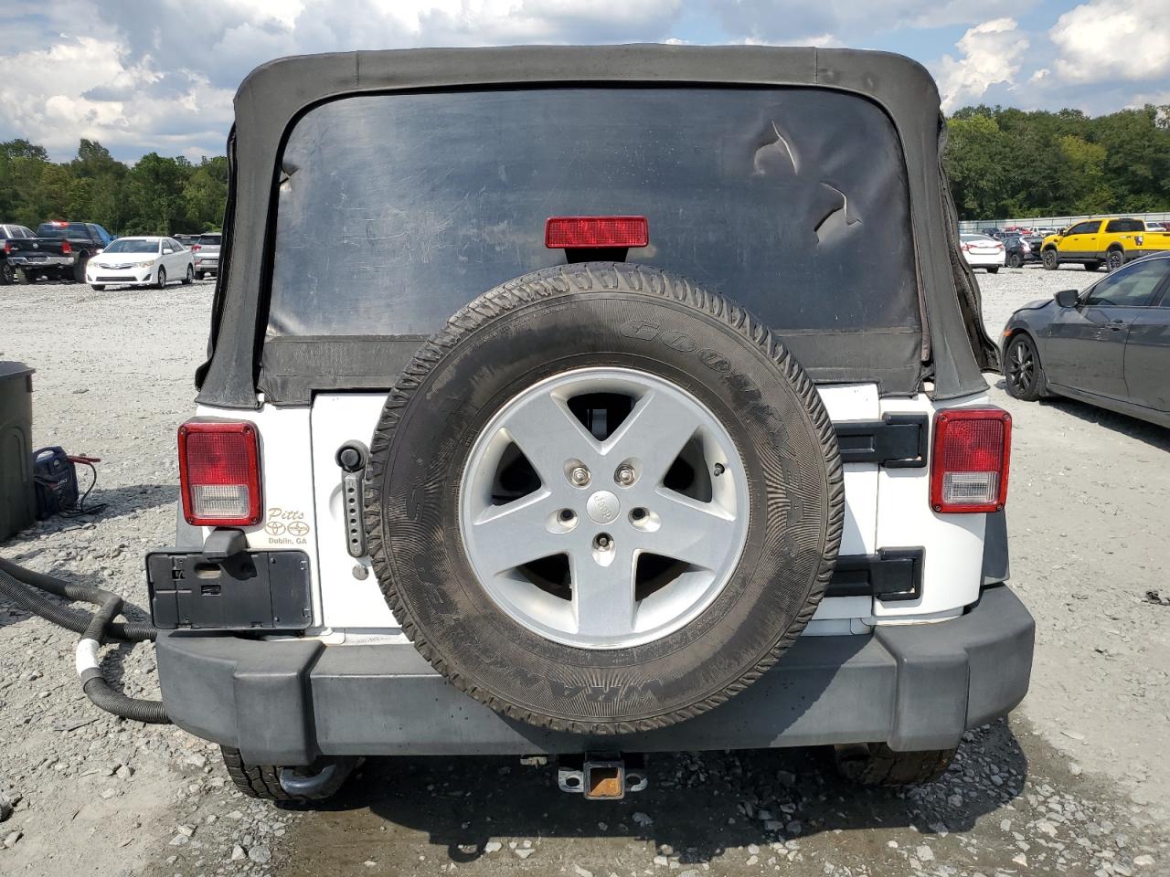 2011 Jeep Wrangler Unlimited Sport VIN: 1J4BA3H10BL600968 Lot: 74130254