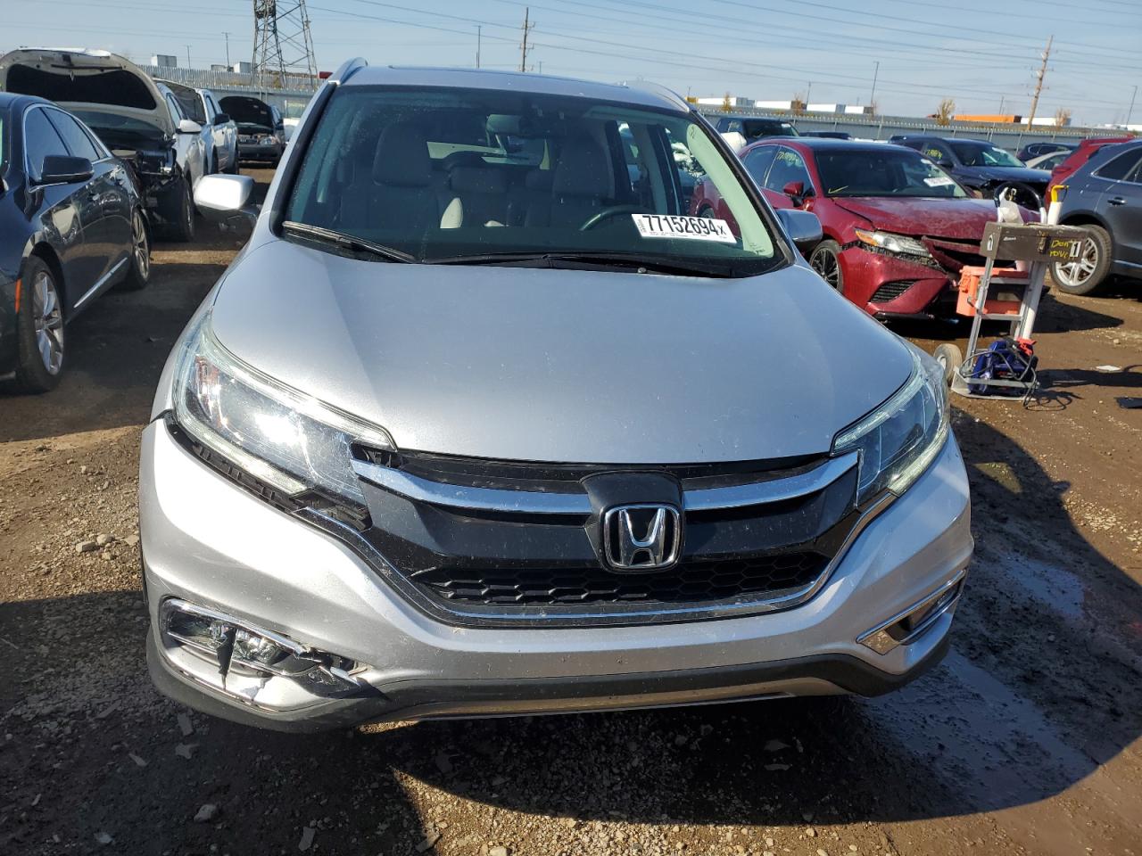 2HKRM3H73FH542459 2015 Honda Cr-V Exl