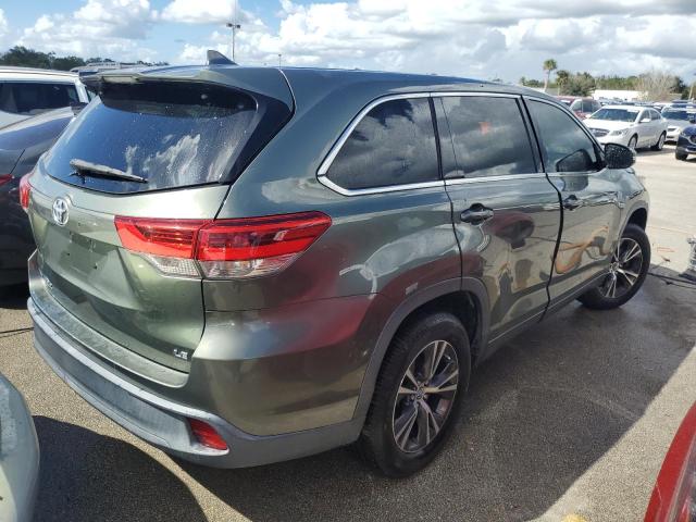  TOYOTA HIGHLANDER 2018 Зеленый