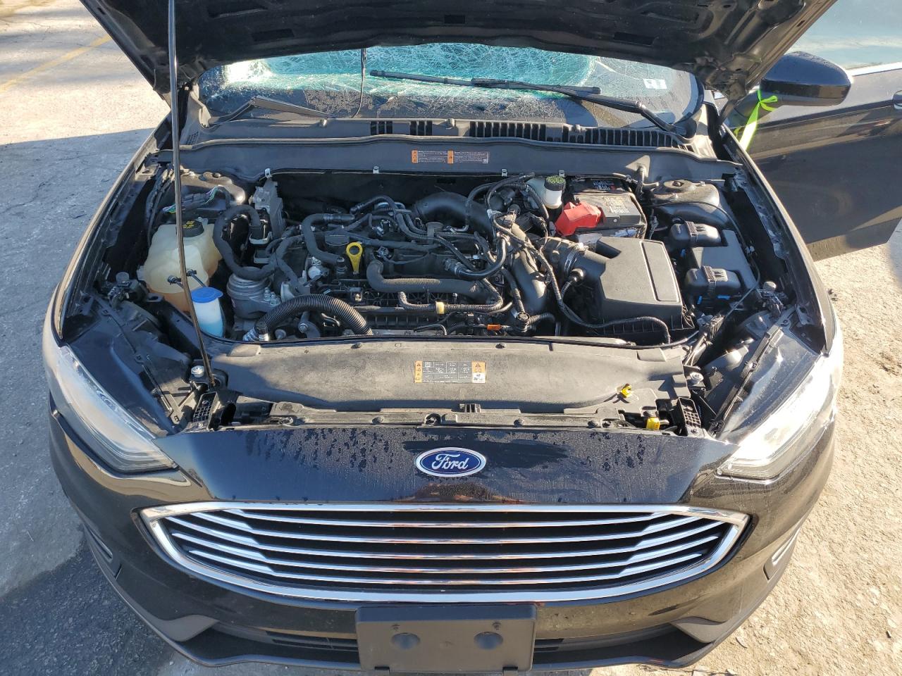2019 Ford Fusion Se VIN: 3FA6P0HD3KR277084 Lot: 74764274