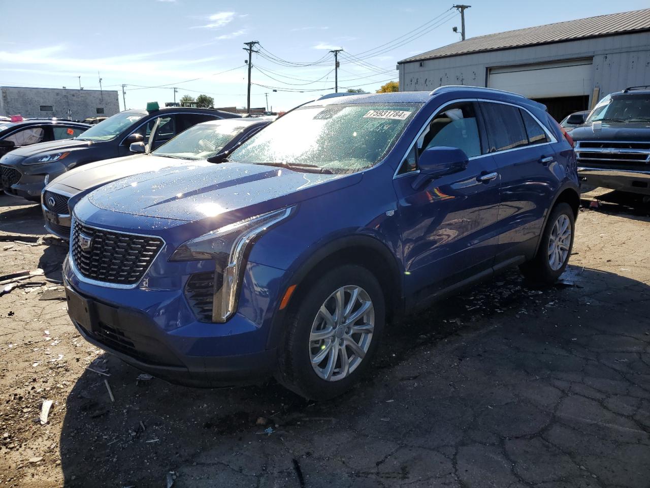 2023 Cadillac Xt4 Luxury VIN: 1GYFZBR46PF170575 Lot: 75931784