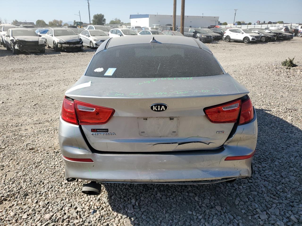 2014 Kia Optima Lx VIN: 5XXGM4A72EG313451 Lot: 75049154