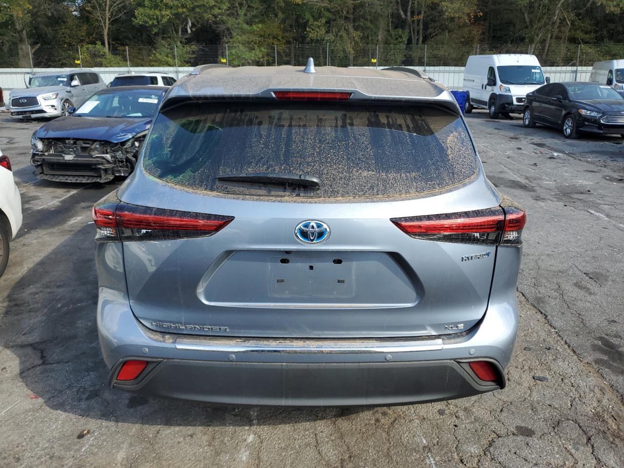 2020 Toyota Highlander Hybrid Xle VIN: 5TDGBRCH2LS009279 Lot: 76985724