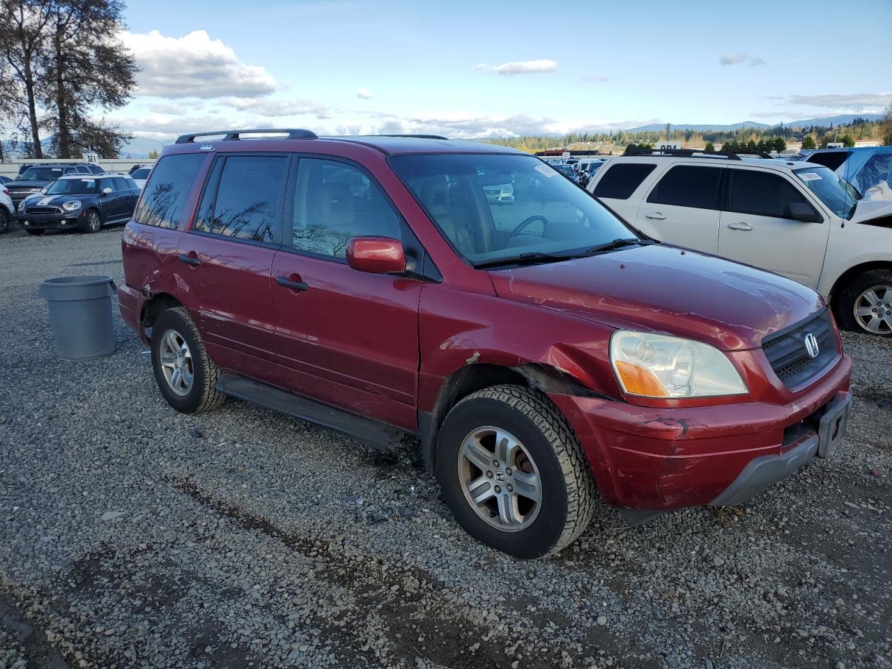 2HKYF18574H603995 2004 Honda Pilot Exl