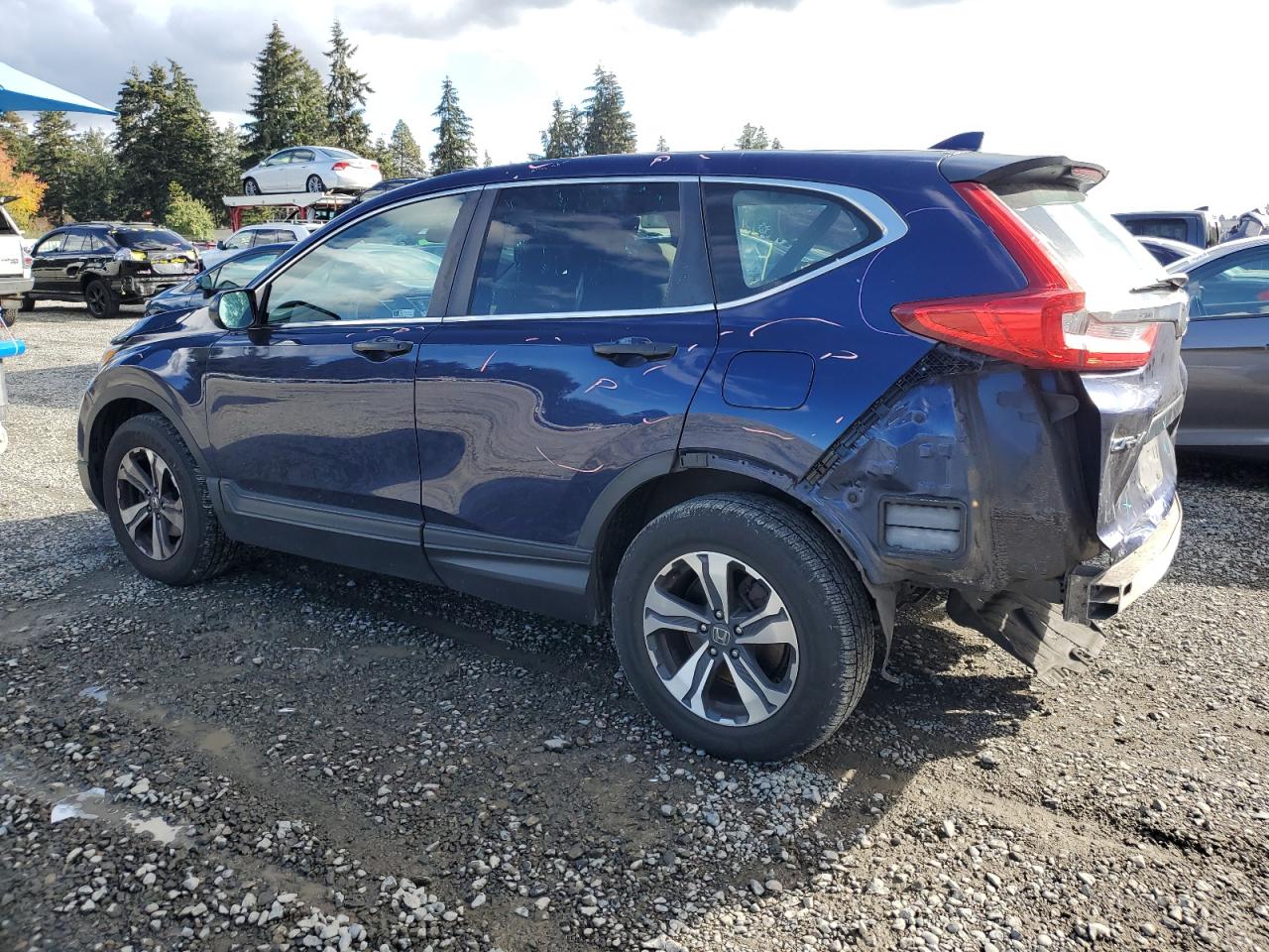 2019 Honda Cr-V Lx VIN: 5J6RW6H39KL000694 Lot: 76319744