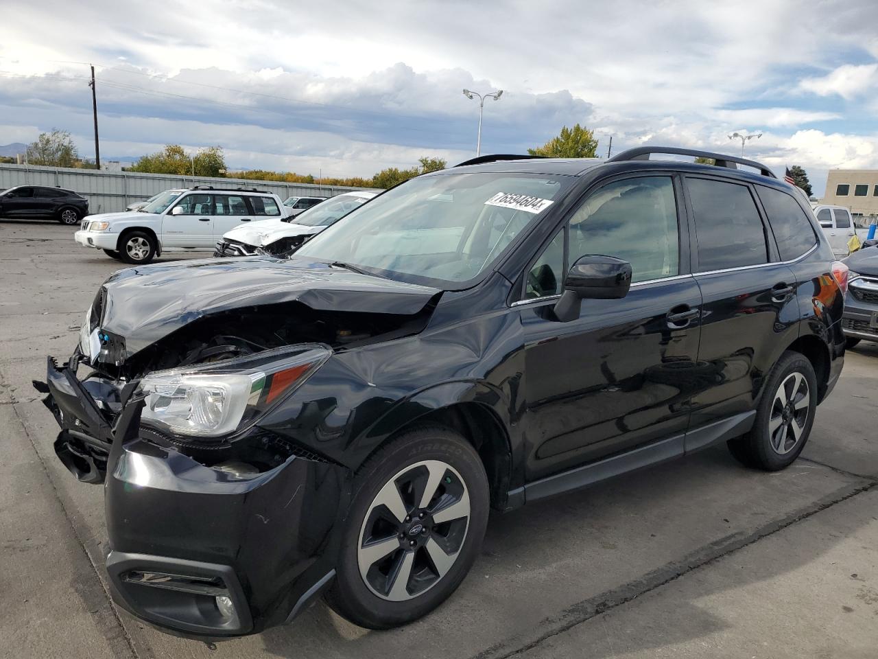 2018 Subaru Forester 2.5I Limited VIN: JF2SJAJC9JH486445 Lot: 76594604