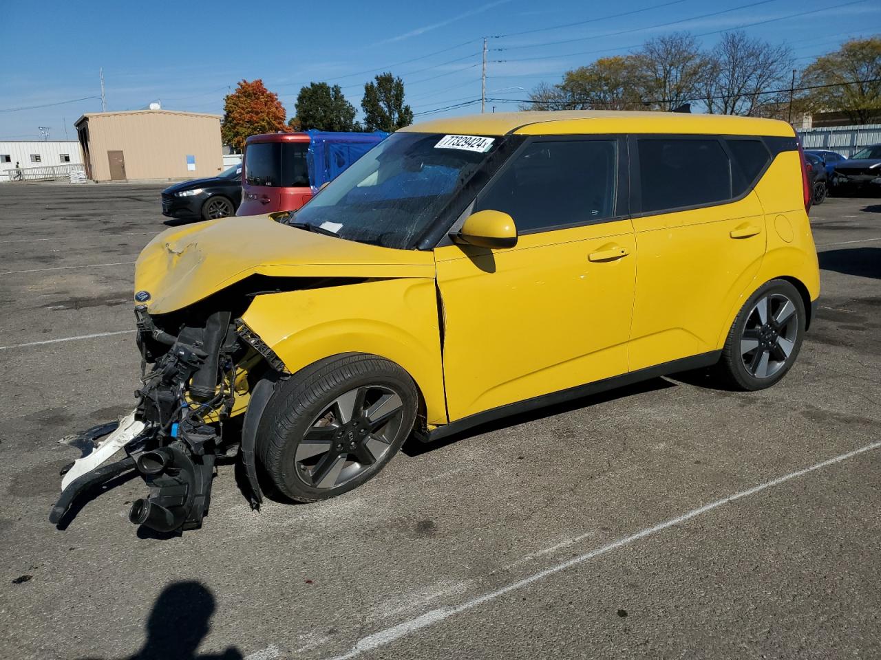 2020 Kia Soul Ex VIN: KNDJ33AU7L7121974 Lot: 77329424