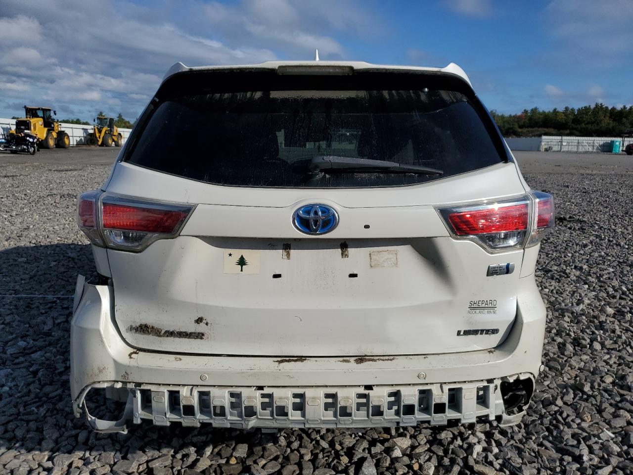 2016 Toyota Highlander Hybrid Limited VIN: 5TDDCRFH9GS016702 Lot: 73730264