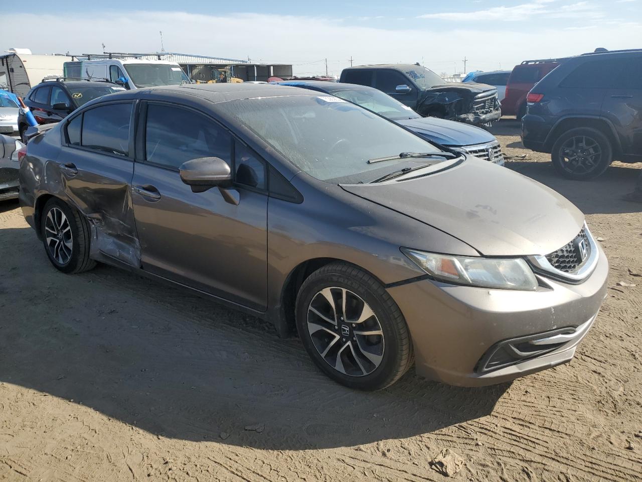 VIN 19XFB2F83EE009268 2014 HONDA CIVIC no.4