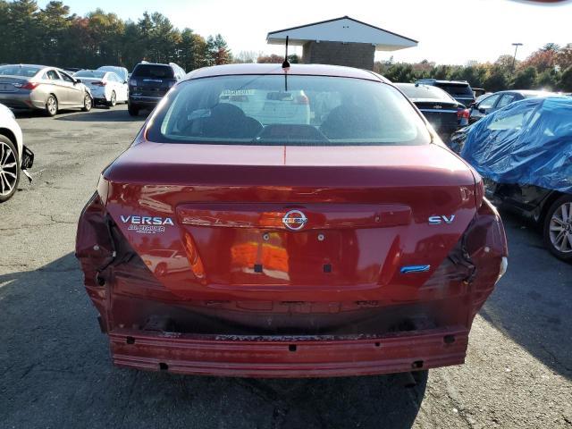 Sedans NISSAN VERSA 2012 Red