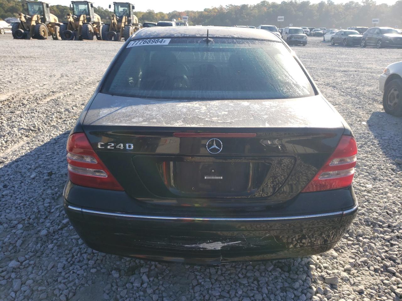 2001 Mercedes-Benz C 240 VIN: WDBRF61J61E000104 Lot: 77768984