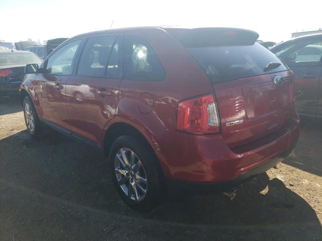  FORD EDGE 2014 Red