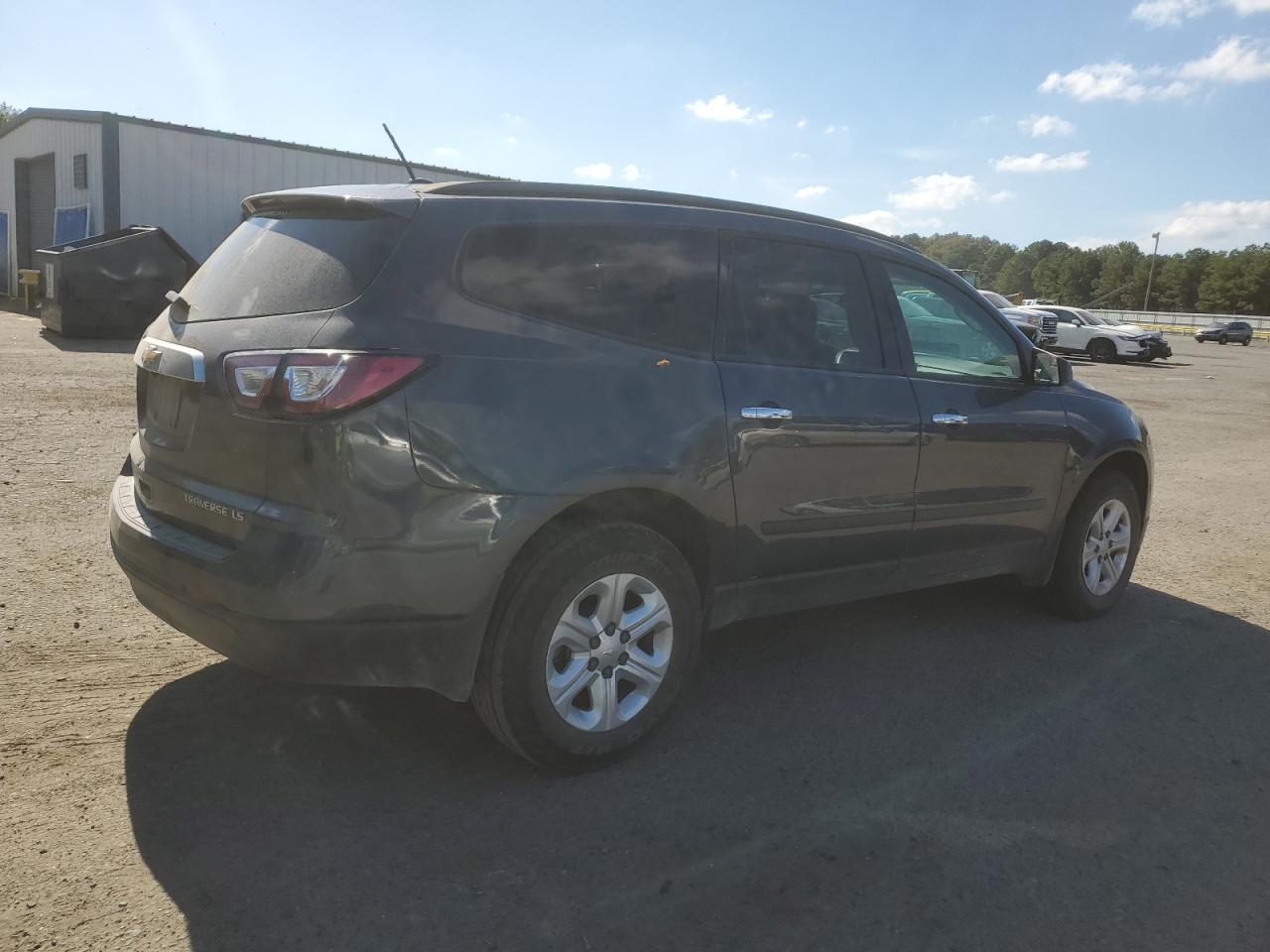 VIN 1GNKRFKD1EJ125521 2014 CHEVROLET TRAVERSE no.3