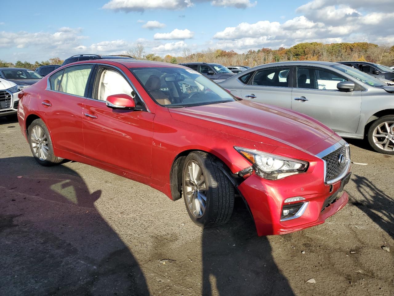 2023 Infiniti Q50 Luxe VIN: JN1EV7BR4PM543093 Lot: 76800594