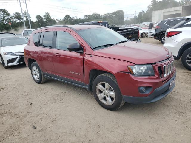  JEEP COMPASS 2017 Красный