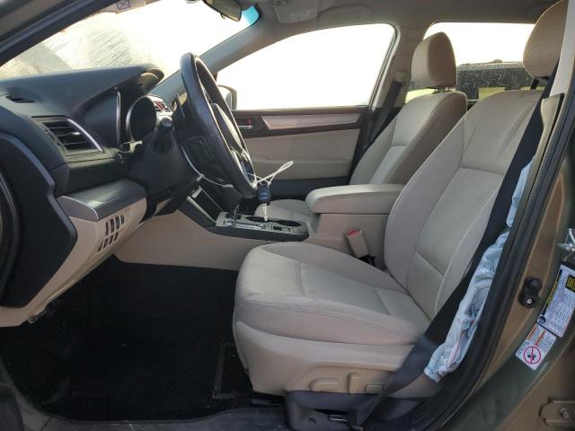  SUBARU OUTBACK 2015 Зеленый