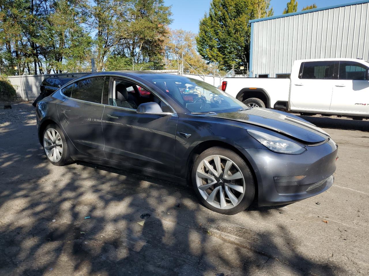 VIN 5YJ3E1EA4JF047458 2018 TESLA MODEL 3 no.4