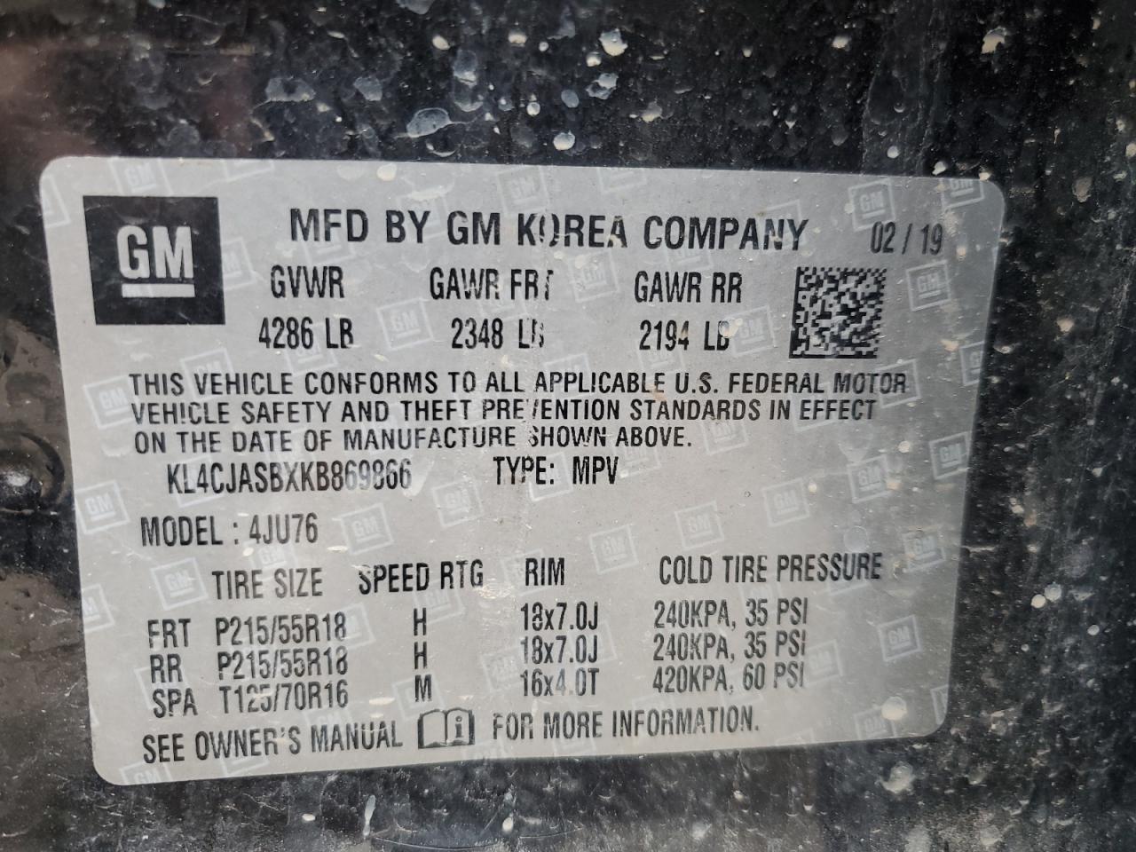 2019 Buick Encore - Image 13