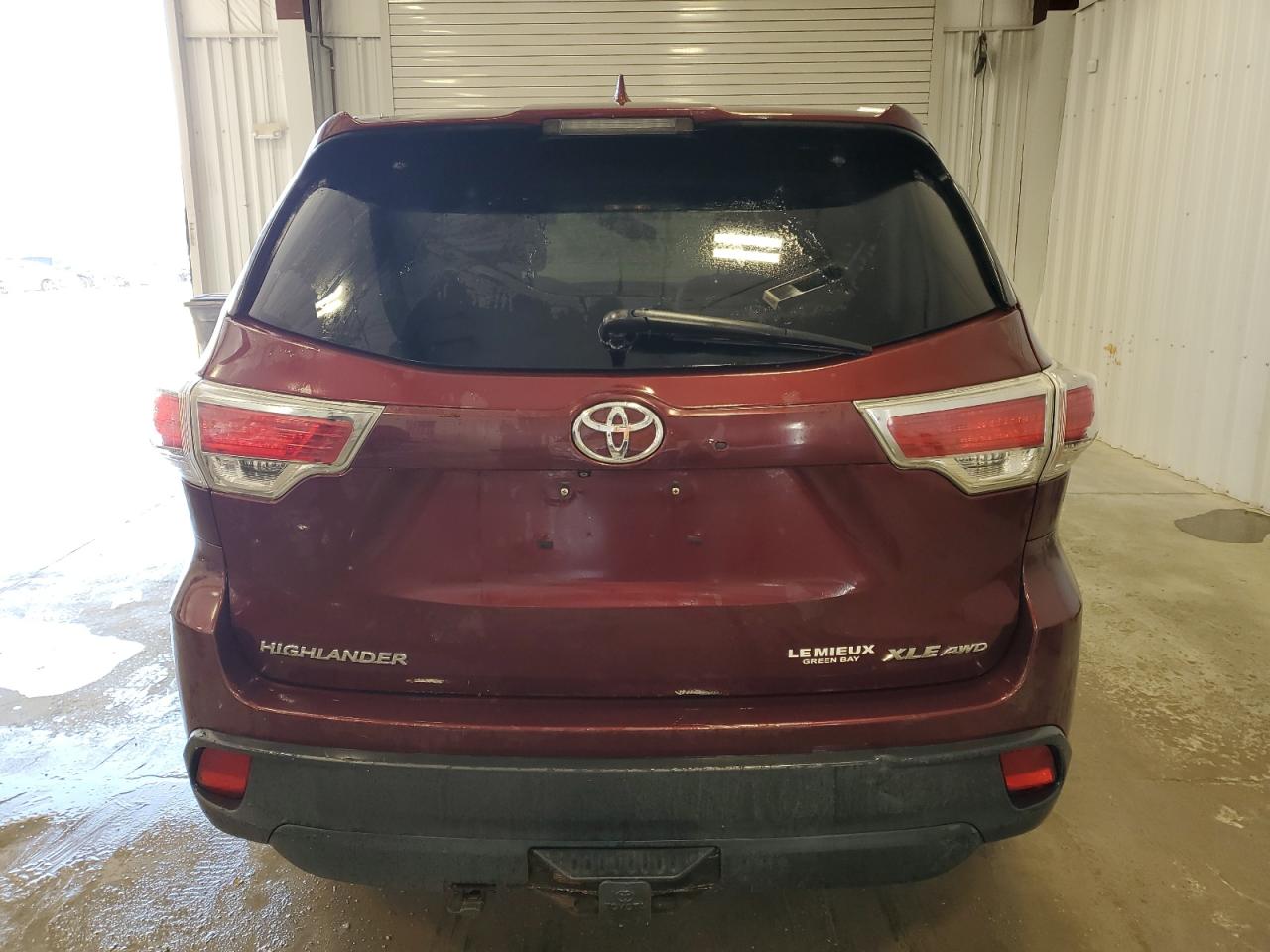 2014 Toyota Highlander Xle VIN: 5TDJKRFHXES012838 Lot: 73506184