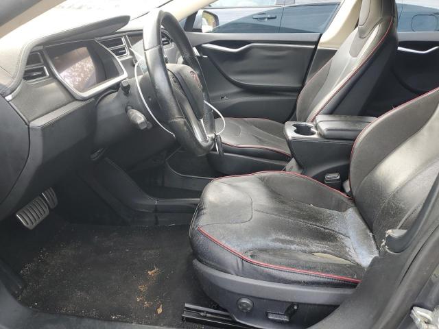 Хетчбеки TESLA MODEL S 2014 Сірий
