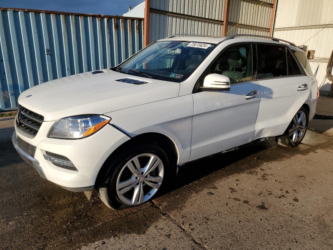 VIN 4JGDA5HB2FA602530 2015 MERCEDES-BENZ M-CLASS no.1