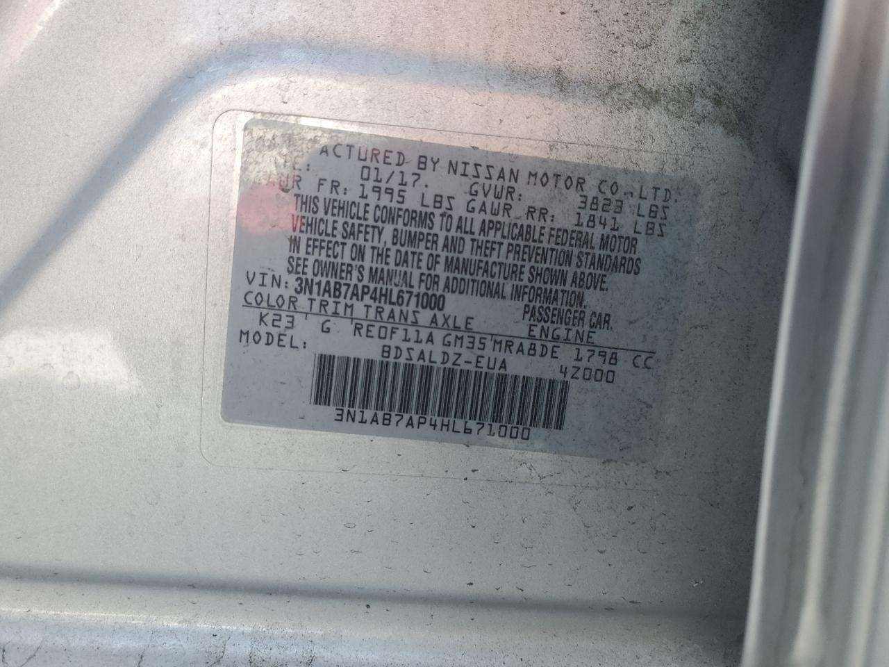 2017 Nissan Sentra - Image 14