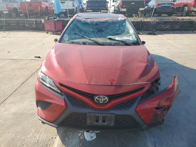  TOYOTA CAMRY 2019 Red