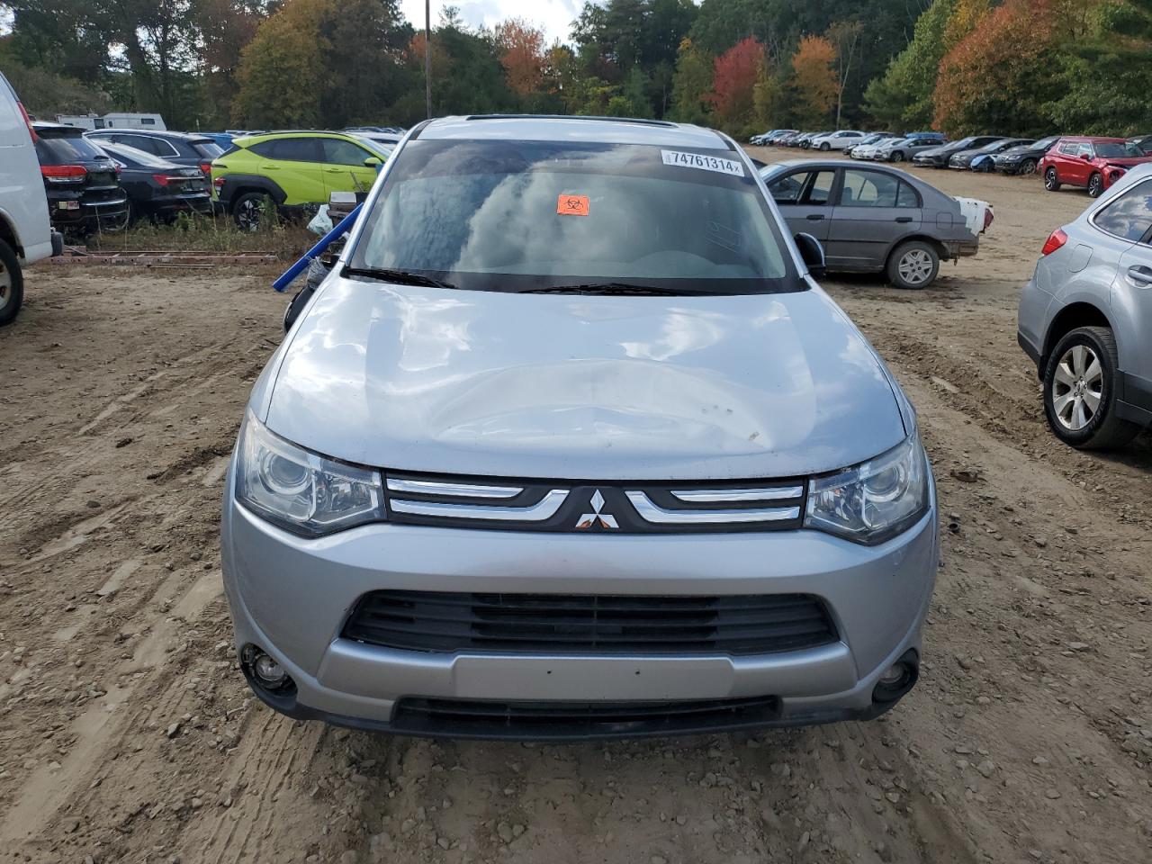 2014 Mitsubishi Outlander Gt VIN: JA4JZ4AX2EZ005307 Lot: 74761314