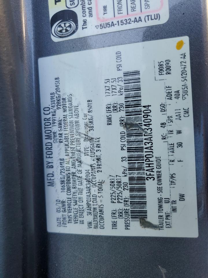 2010 Ford Fusion - Image 12