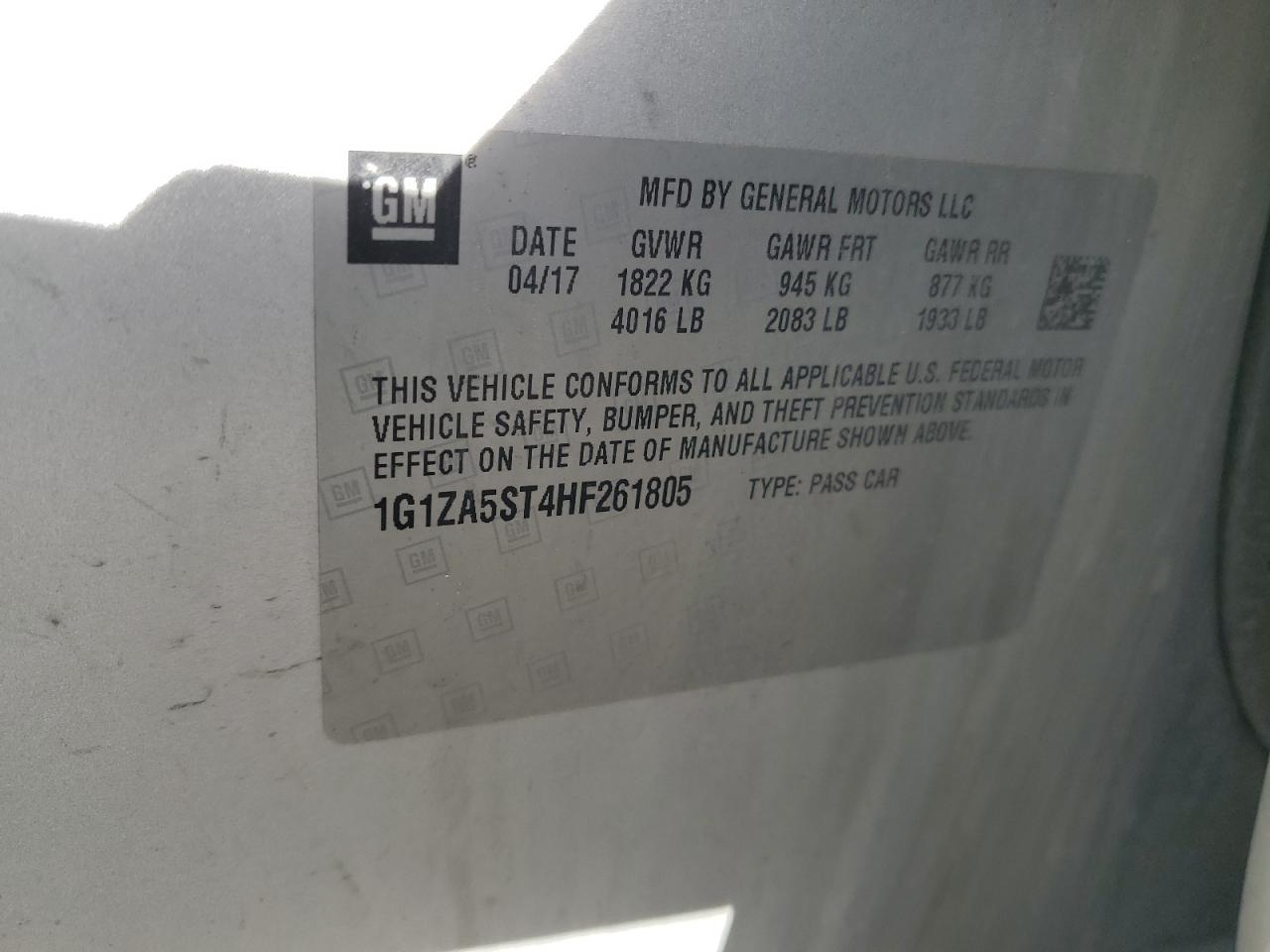2017 Chevrolet Malibu - Image 12
