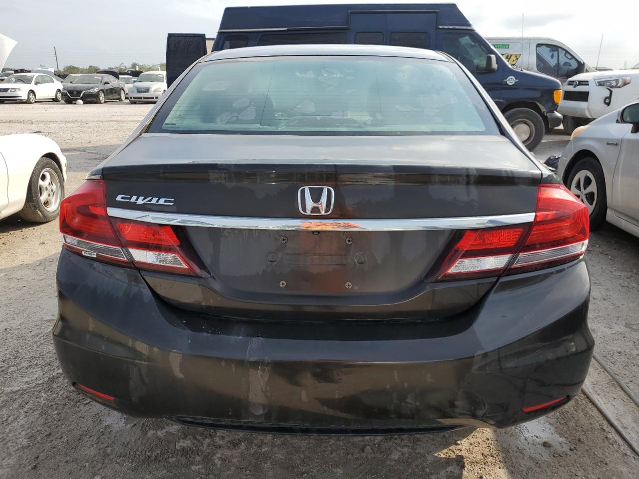 2013 Honda Civic Lx VIN: 2HGFB2F51DH584883 Lot: 73667744