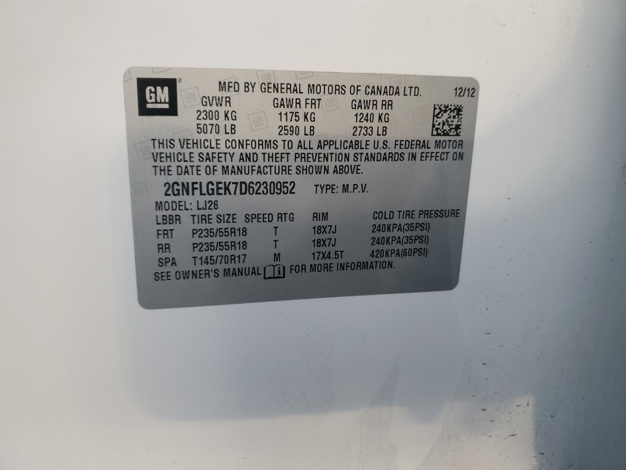 2013 Chevrolet Equinox - Image 15