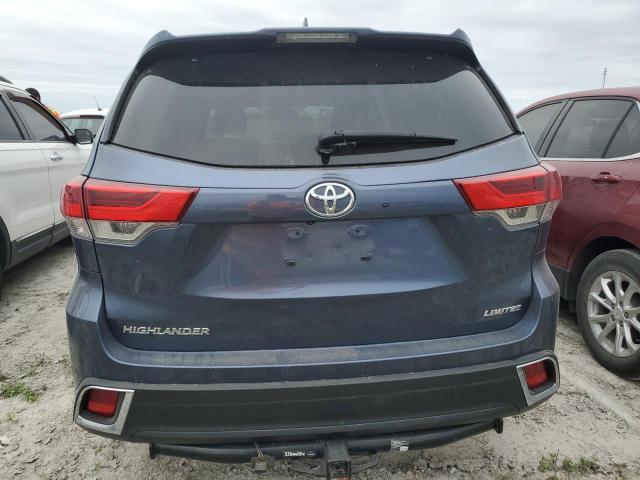  TOYOTA HIGHLANDER 2019 Синий