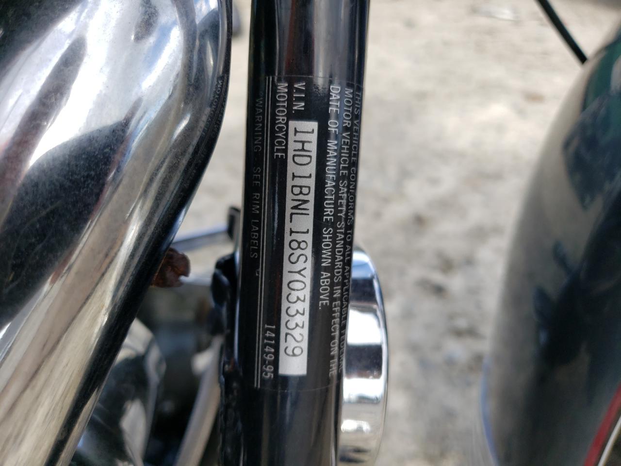 1995 Harley-Davidson Flstn VIN: 1HD1BNL18SY033329 Lot: 72540784