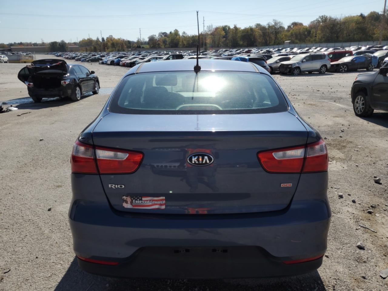 2016 Kia Rio Lx VIN: KNADM4A39G6676795 Lot: 75851004