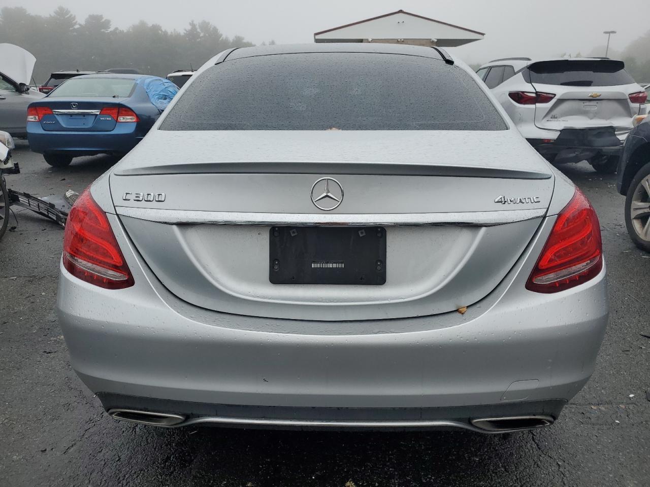 2016 Mercedes-Benz C 300 4Matic VIN: 55SWF4KB4GU112664 Lot: 75465064