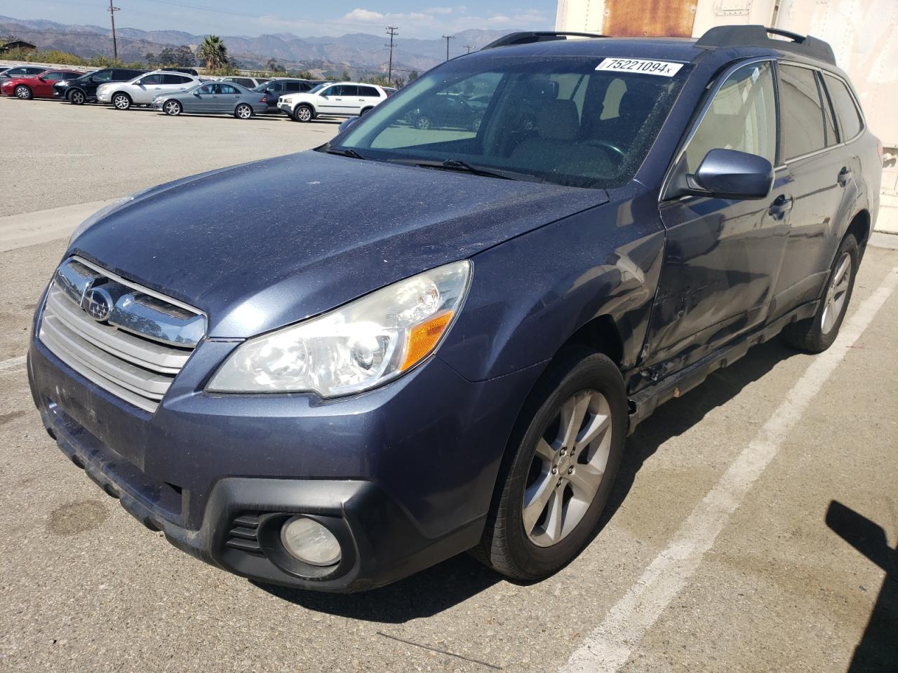 VIN 4S4BRDMC7E2253849 2014 SUBARU OUTBACK no.1