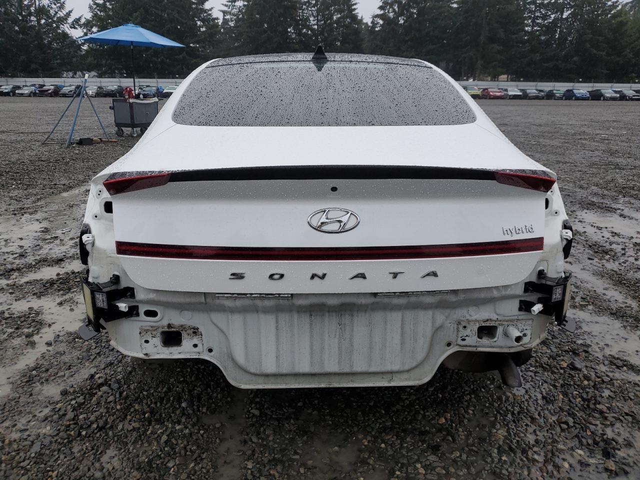 2022 Hyundai Sonata Hybrid VIN: KMHL54JJ1NA038167 Lot: 74285304