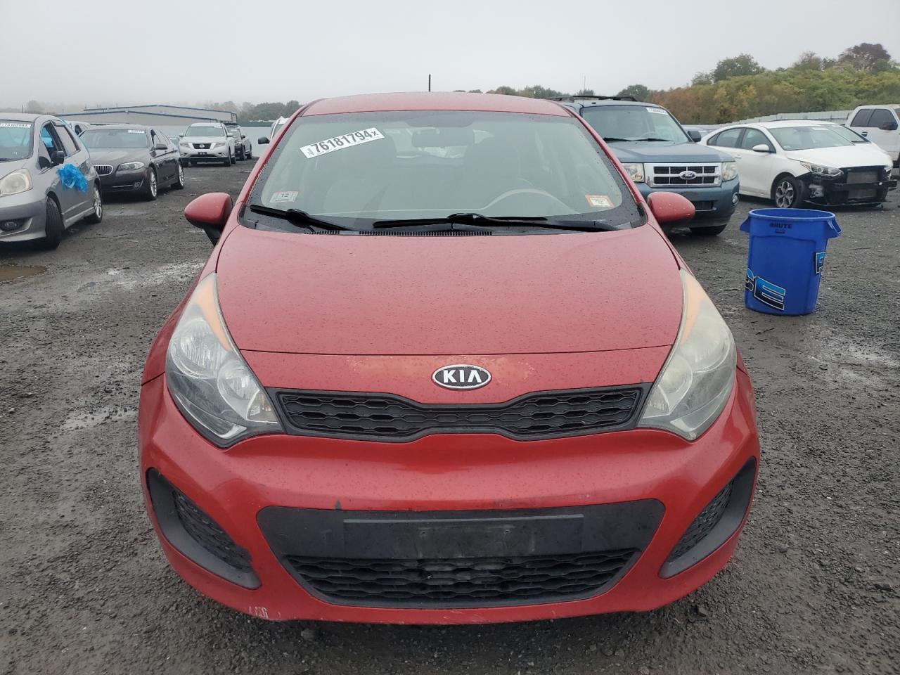 2013 Kia Rio Lx VIN: KNADM5A35D6114507 Lot: 76181794