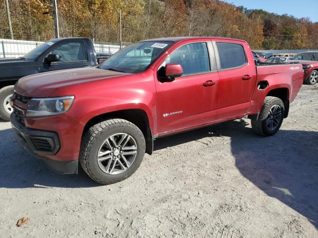  CHEVROLET COLORADO 2021 Czerwony