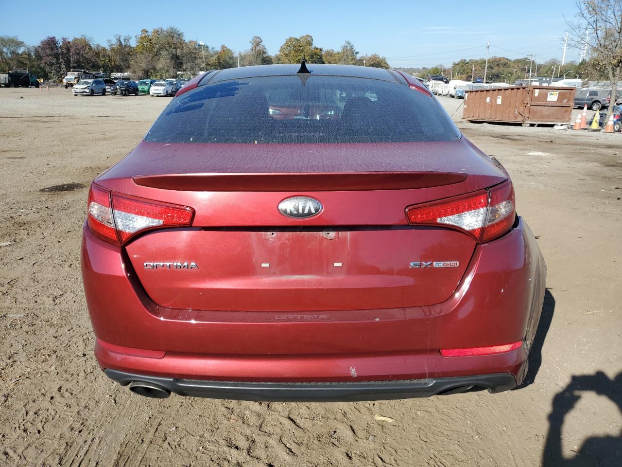 2013 Kia Optima Sx VIN: 5XXGR4A67DG237751 Lot: 78376534