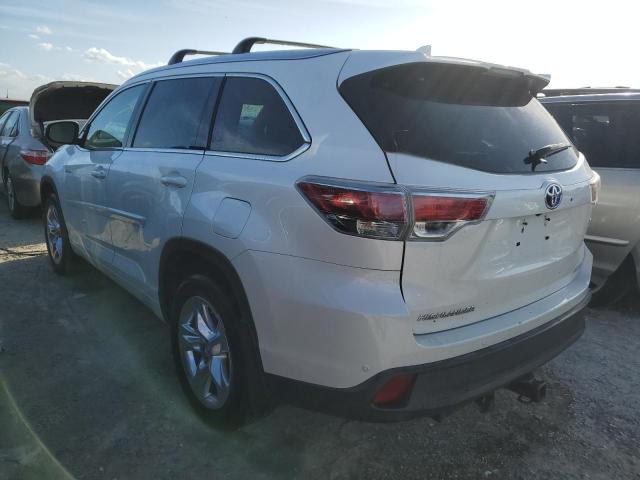  TOYOTA HIGHLANDER 2014 Белы