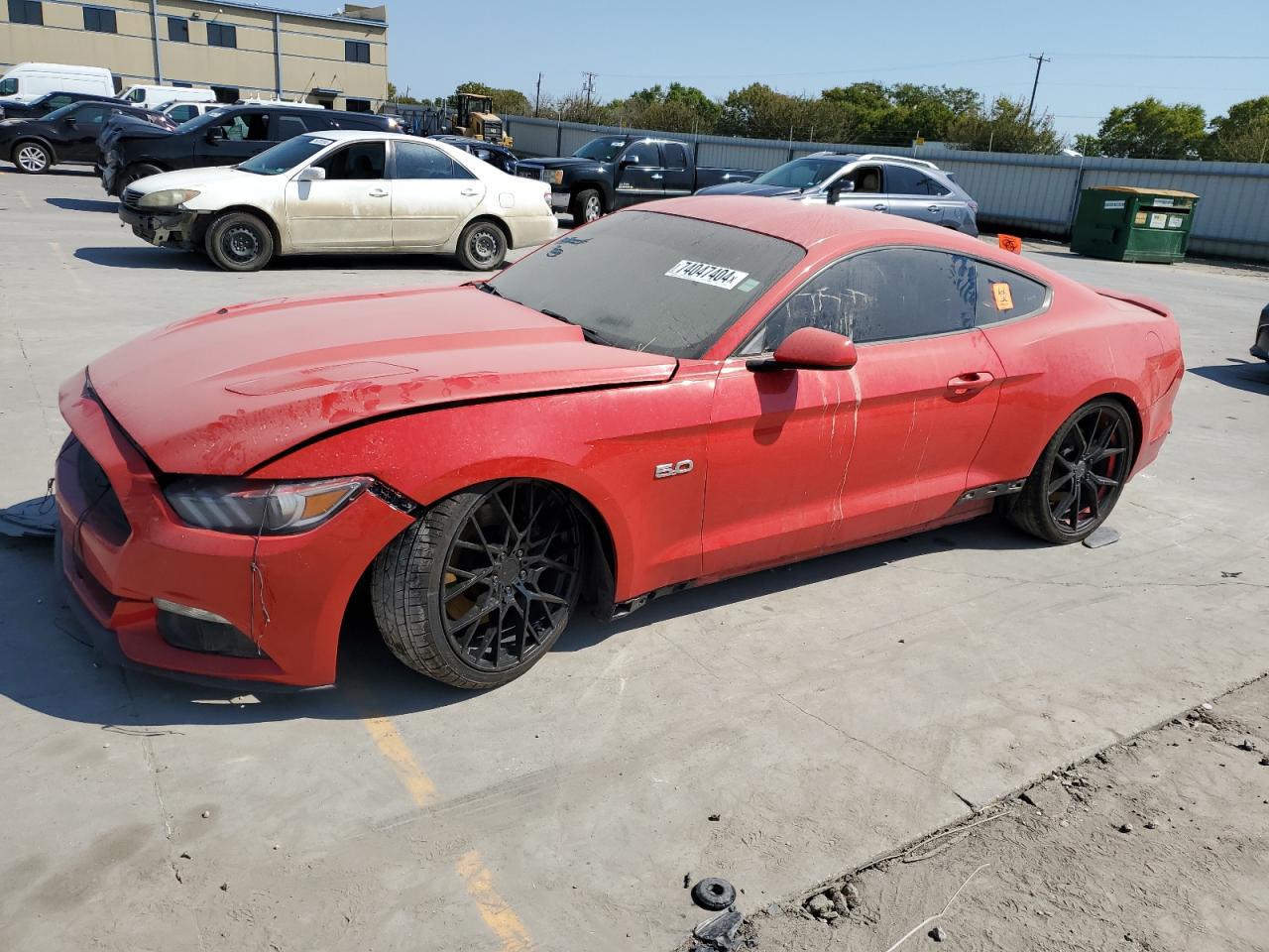 VIN 1FA6P8CF8H5310924 2017 FORD MUSTANG no.1