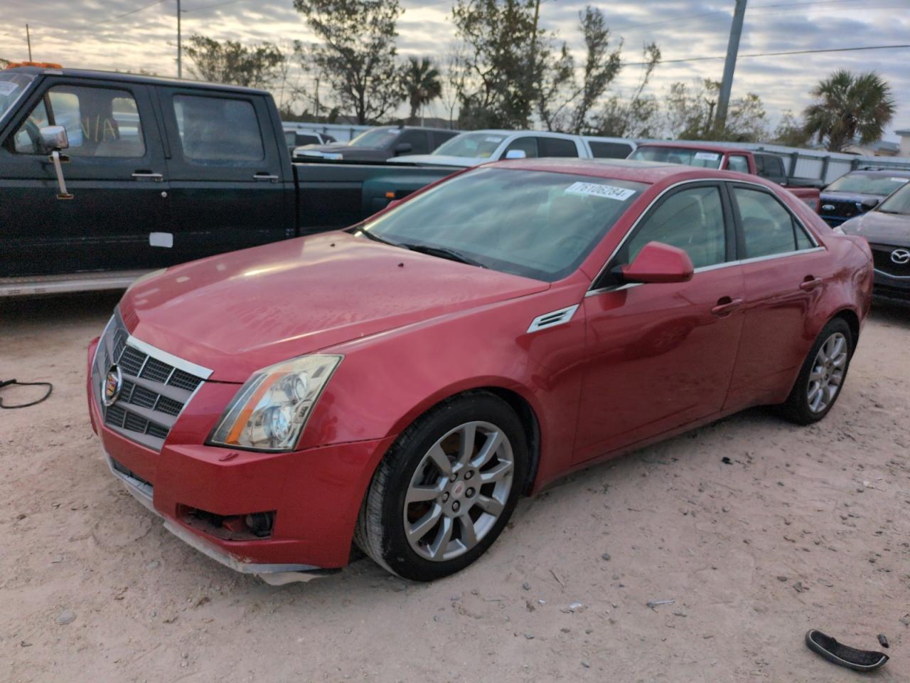 2008 Cadillac Cts Hi Feature V6 VIN: 1G6DS57V180176175 Lot: 76106284