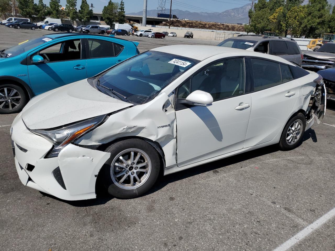 VIN JTDKBRFU6G3018609 2016 TOYOTA PRIUS no.1