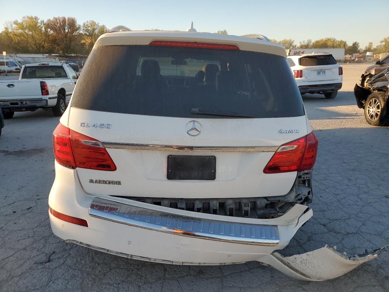 2015 Mercedes-Benz Gl 450 4Matic VIN: 4JGDF6EE2FA611430 Lot: 75868204